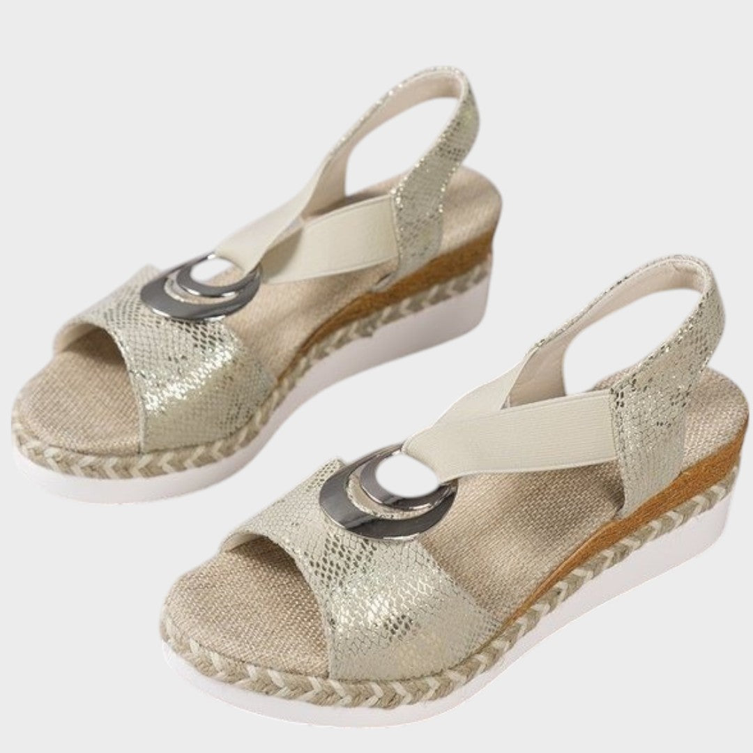 Emma | Sandalias ortopédicas con tacón de cuña