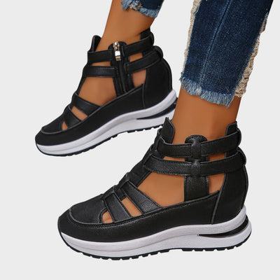 Isabel | Elegantes Sandalias Con Cremallera Lateral