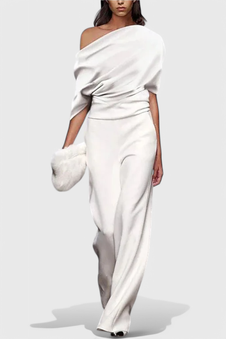 Agatha Mono de Pierna Ancha para el Día a Día