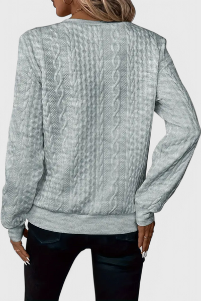 Zoey Jersey de Punto con Cremallera Suave