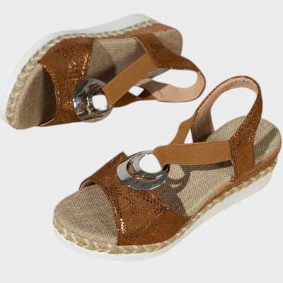 Emma | Sandalias ortopédicas con tacón de cuña